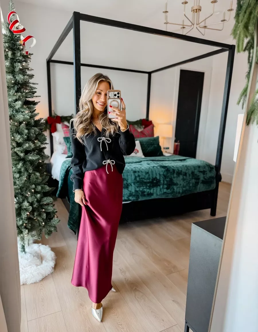 Last Minute Christmas Eve Outfit Idea