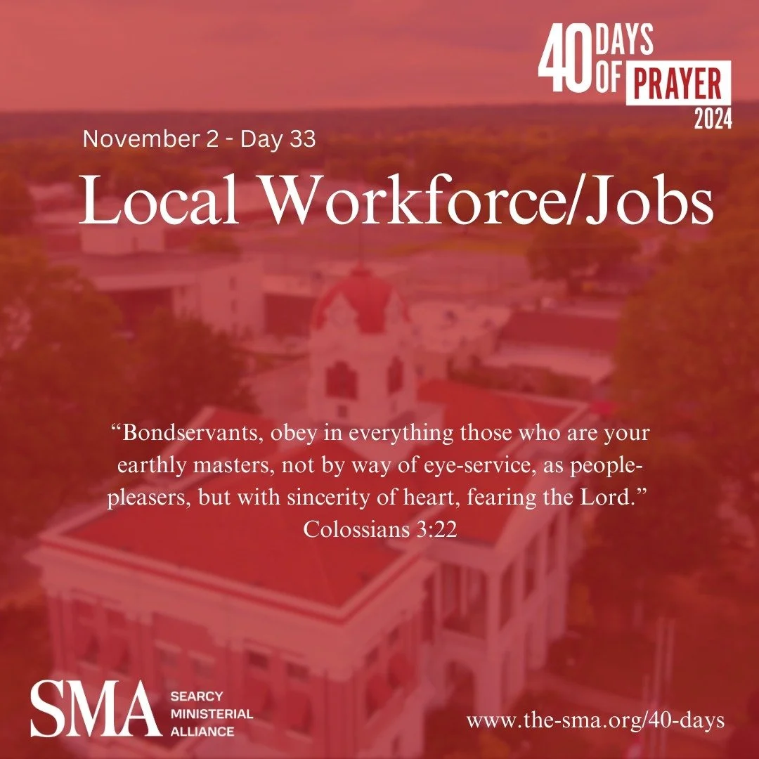 God, we pray that the way we work would show the world how great you are. We pray that you would give us eyes to see the people we work with as you see them. Would you continue to remind us that we are no longer working for our worldly empire, but we