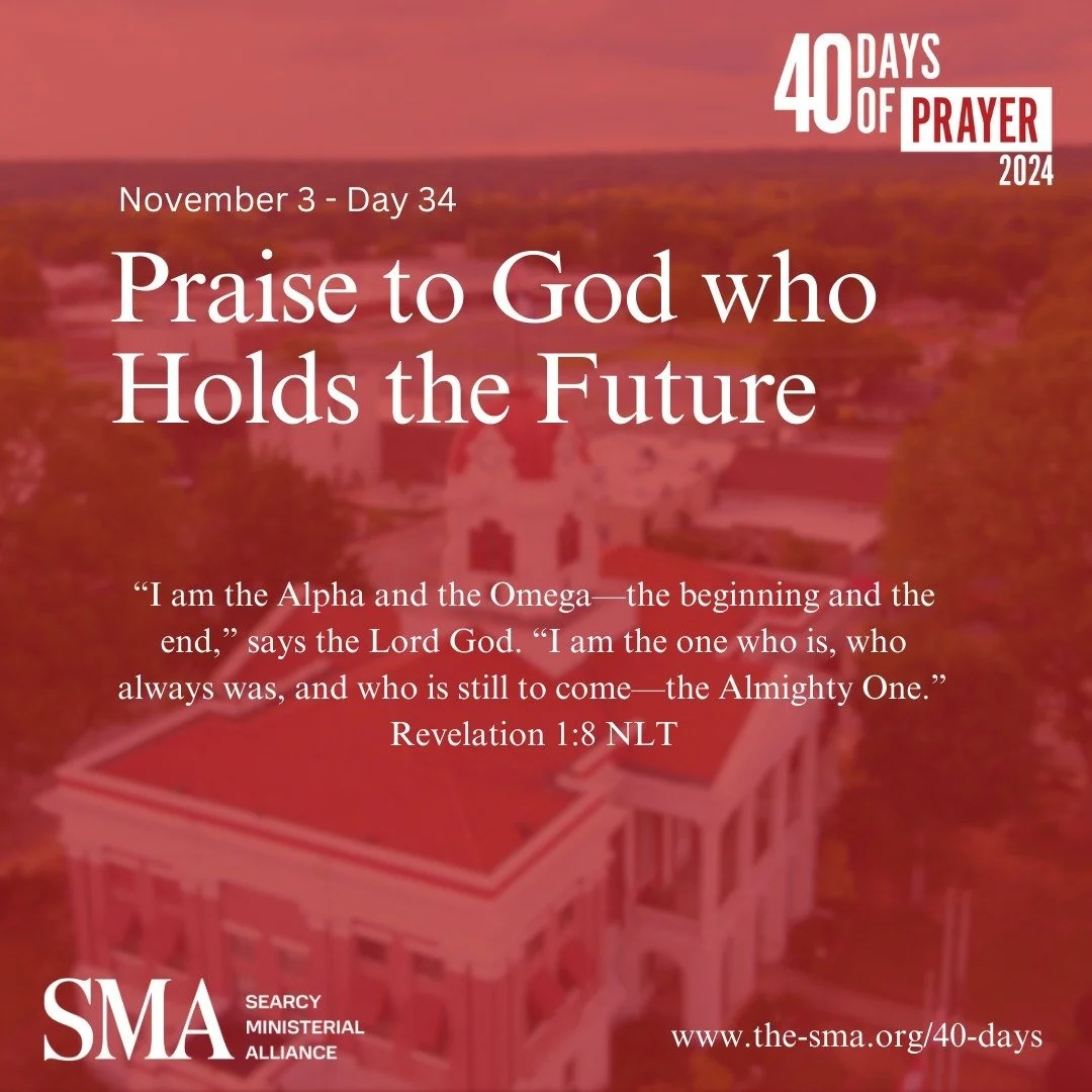 This is the prayer from Sunday:

Lord, there is so much uncertainty in the world we live in today. Help us to overcome our fear by entrusting our lives, and our future, to You. As you spoke words of life in the beginning help us to remember you are t