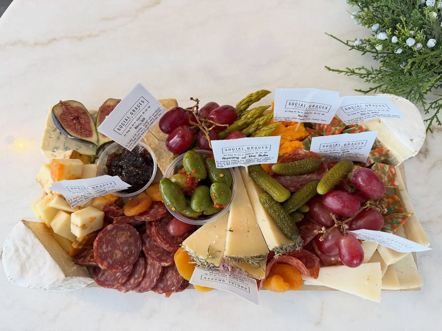 A feast for the eyes and the palate 👌🏽

Our cheese + charcuterie boards are curated with world-class cheeses, artisan meats, and little bites that make every gathering feel special🤗

Crafted fresh, styled beautifully, and ready to impress ✨🧀