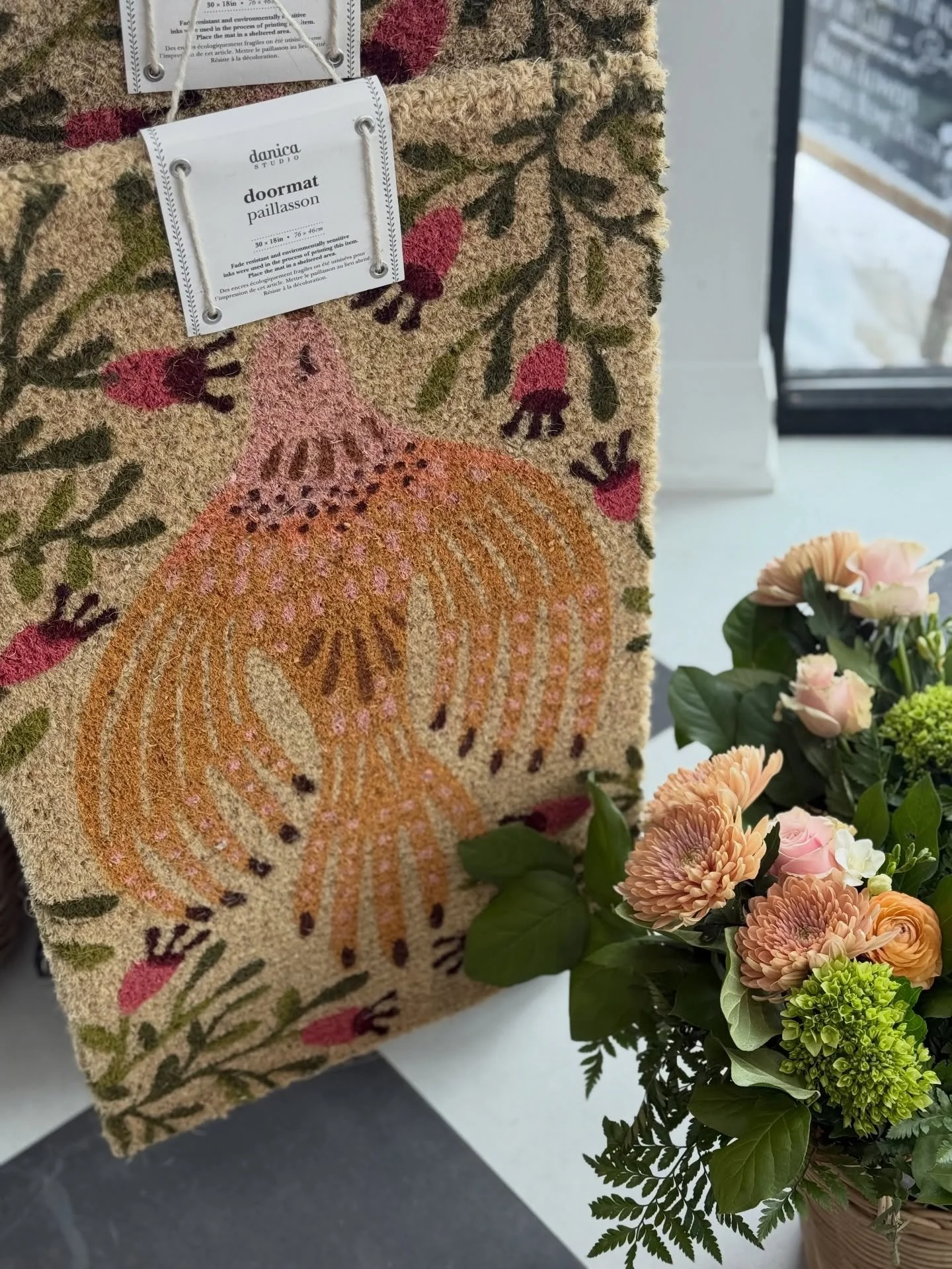 Our seasonal doormats are starting to arrive&mdash;slowly but surely&mdash;and they&rsquo;re already bringing all the happy, fresh-start vibes to the shop ✨🫶🏼🩷