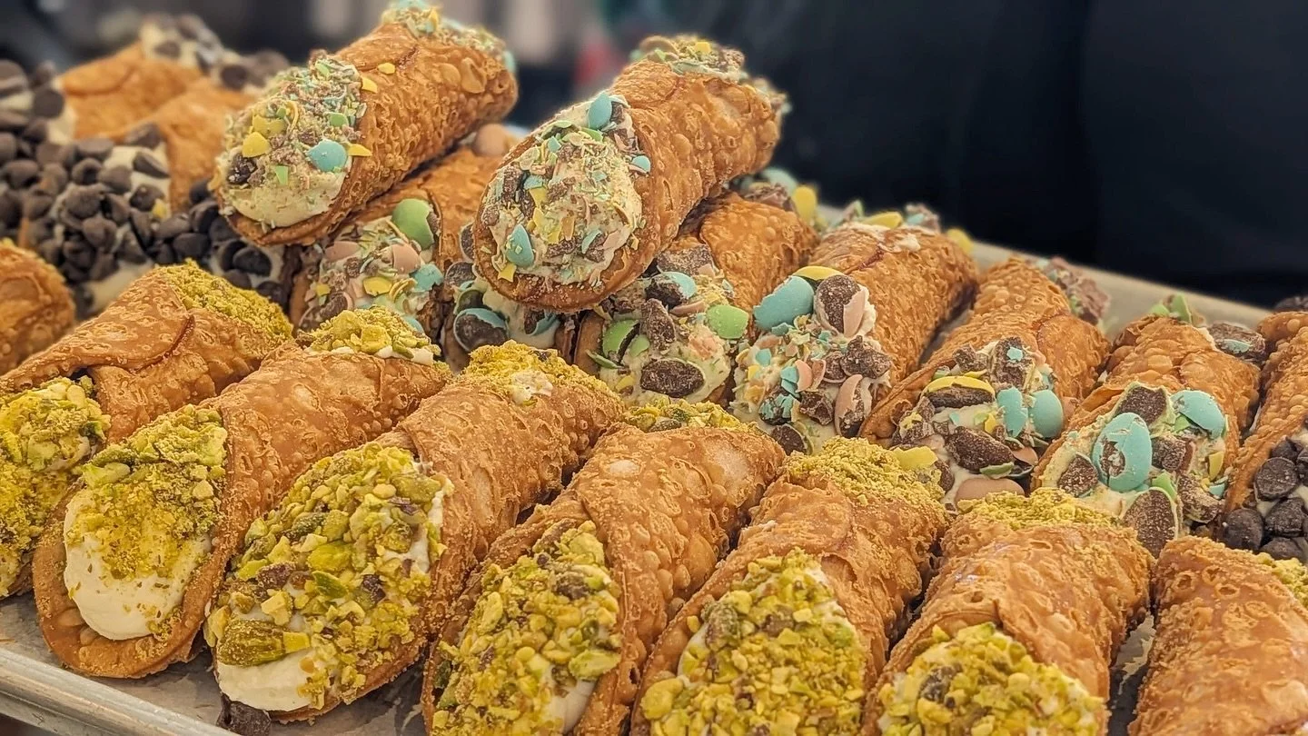 As if the counter couldn&rsquo;t get any better&hellip;

Housemade cannolis, freshly filled and impossibly good 🤎

While they last 👌🏼