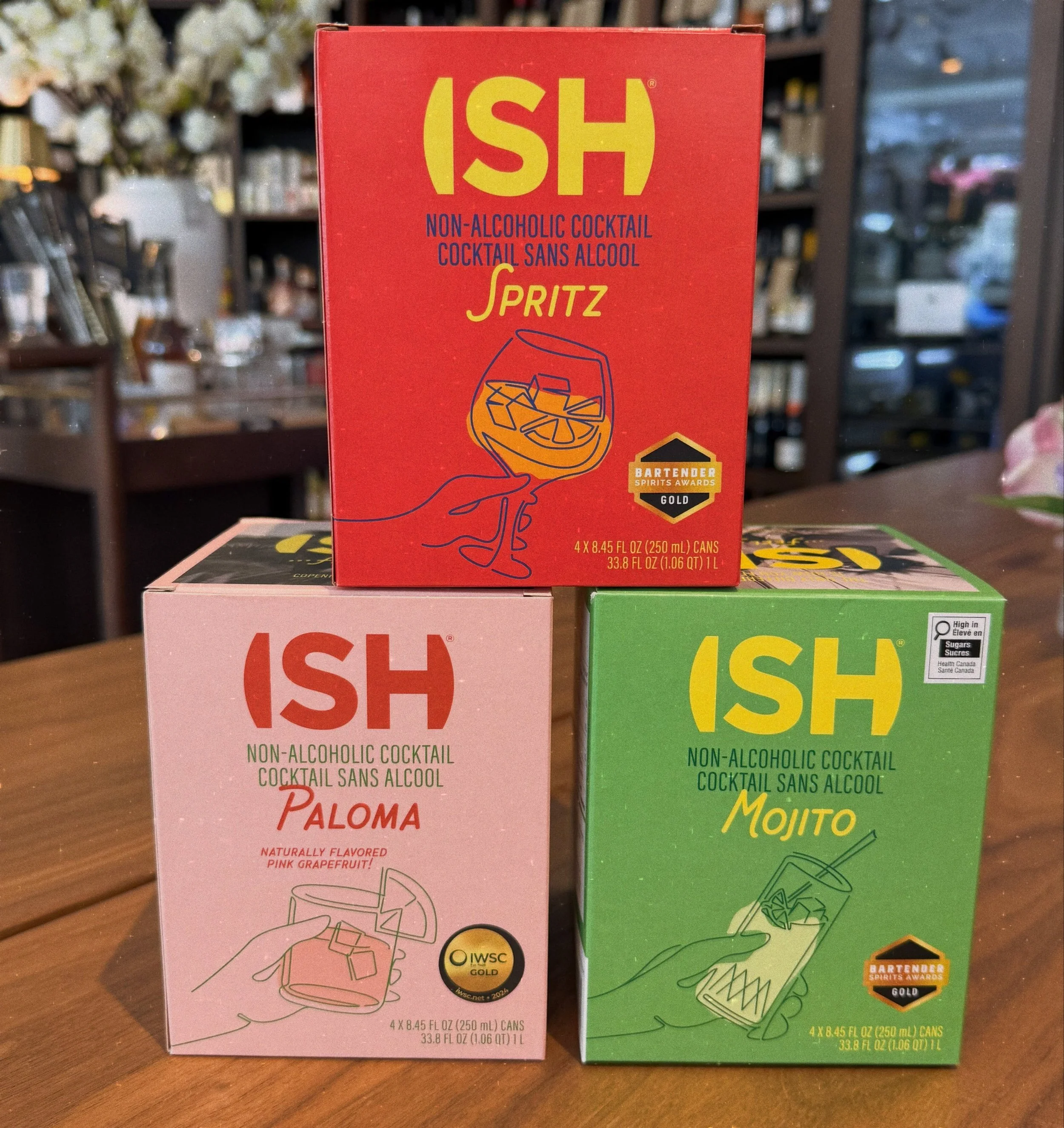 A Social Graces staple since opening day 🙌🏼

ISH non-alcoholic cocktails have become a customer favourite around here &mdash; easy, elevated, and genuinely delicious ☀️

Freshly restocked:
&bull; Spritz
&bull; Paloma
&bull; Mojito

Perfect for pati