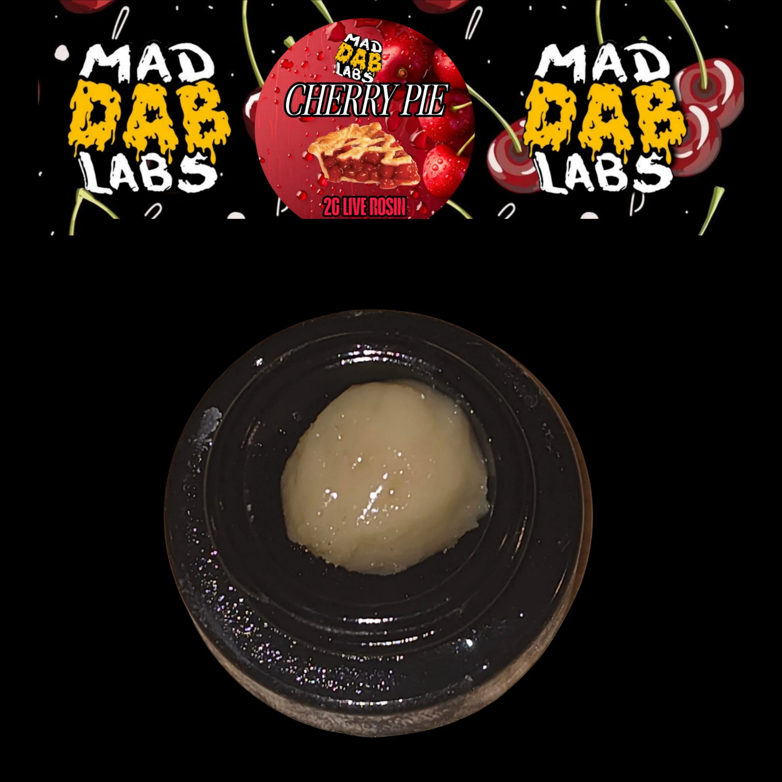 2G CHERRY PIE - GRADE A LIVE ROSIN PRODUCED BY GLACIER MELTS