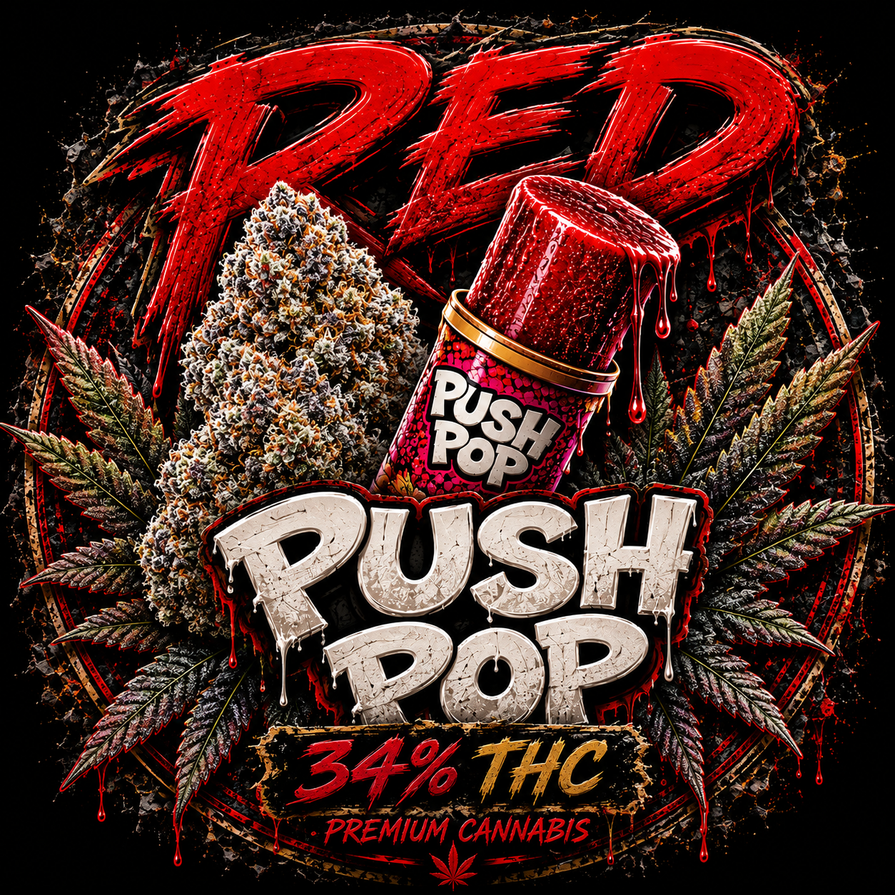 RED PUSH POP🔥🔥🔥🔥🔥