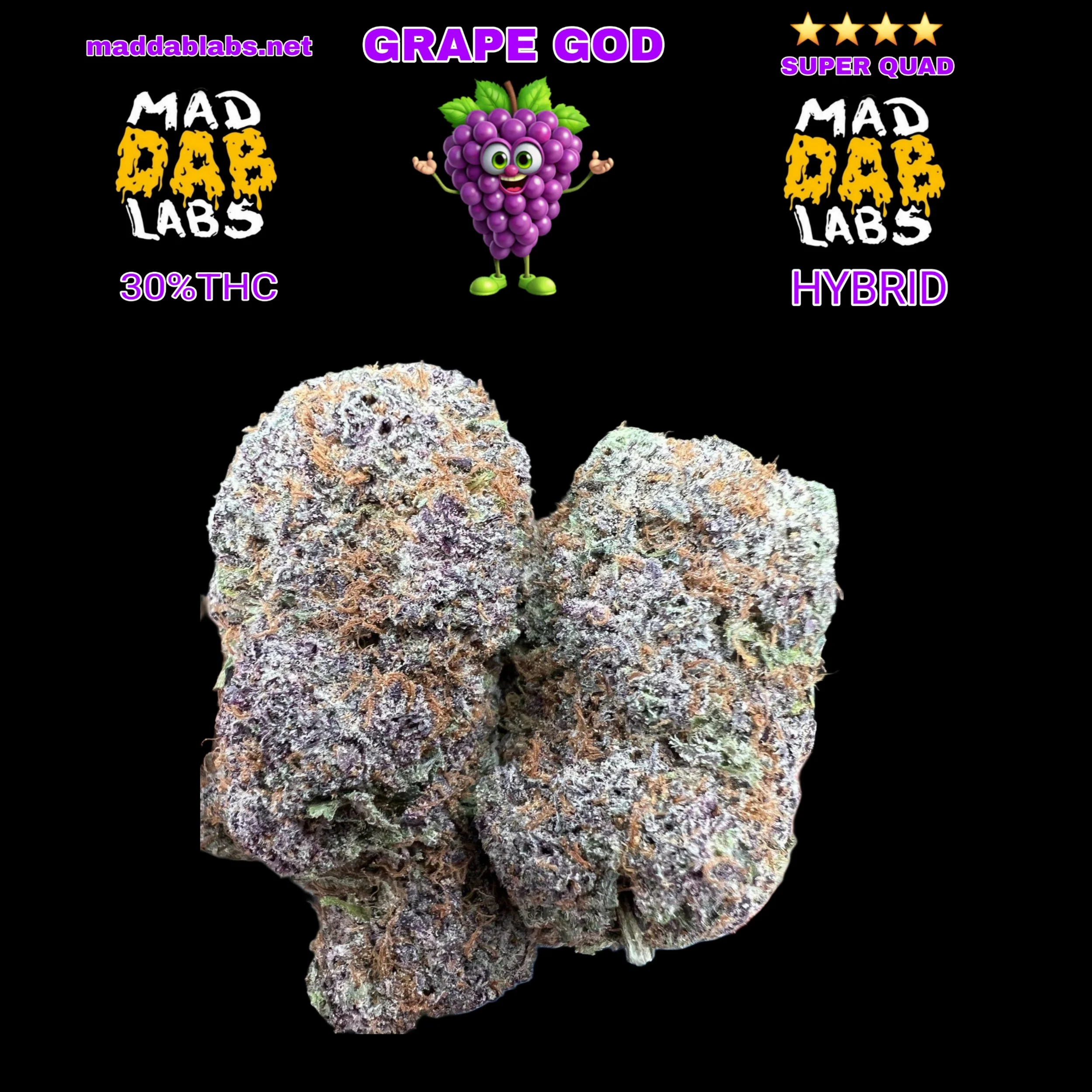 GRAPE GOD - GROWN BY GLACIER MELTS🔥🔥🔥🔥🔥