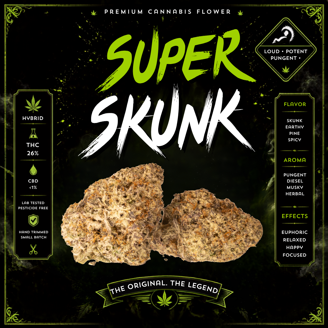 SUPER SKUNK - WALTS HERB CO LIMITED EDITION🔥🔥🔥🔥🔥