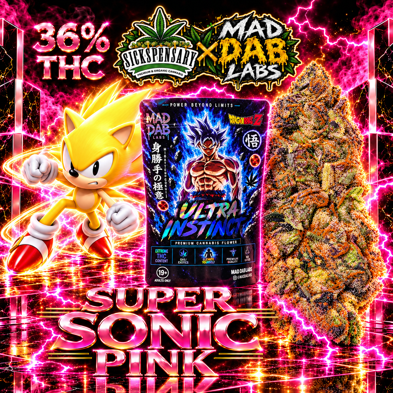 SUPER SONIC PINK- SICKSPENSARY🔥🔥🔥🔥🔥⛽⛽⛽⛽⛽