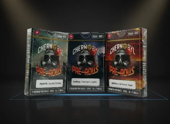 7 CHERNOBYL 1g PRE ROLLS🔥🔥🔥🔥🔥