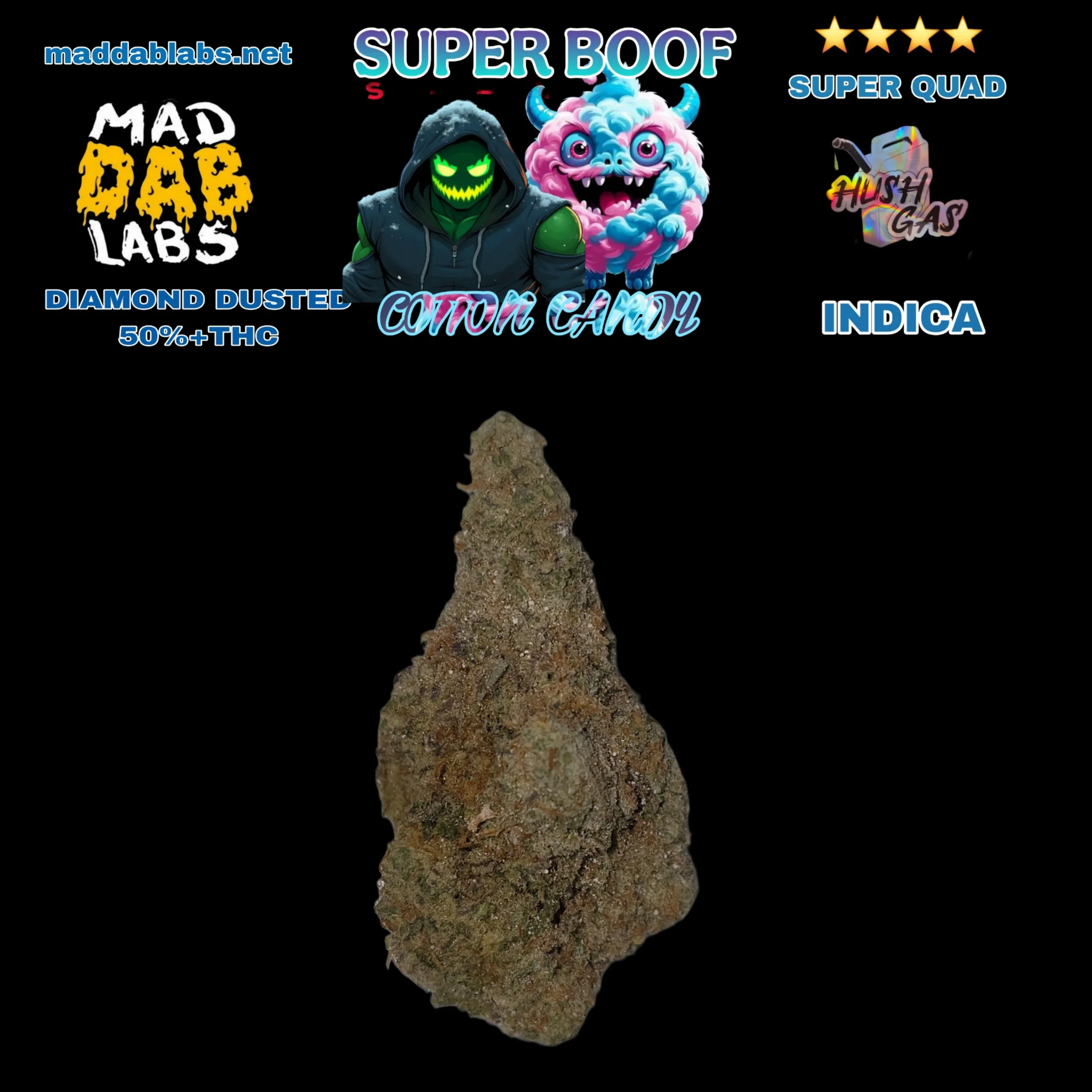 SUPER BOOF X COTTON CANDY - GROWN BY HUFF GAS🔥🔥🔥🔥🔥....