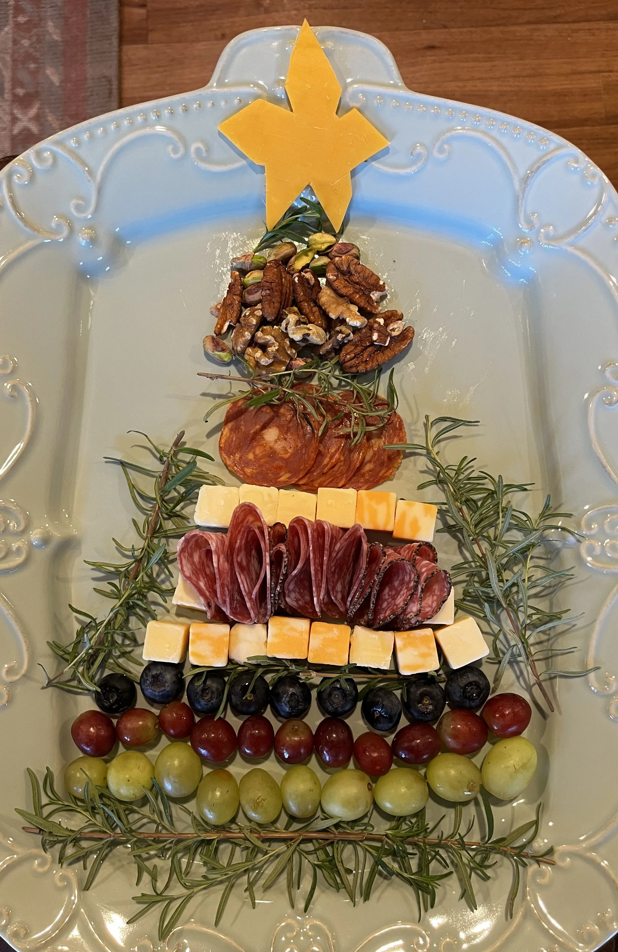 Christmas tree Charcuterie