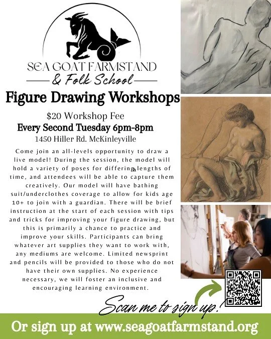 Join a supportive environment of people who want to create in community and capture the essence of a live model :) No experience necessary, all mediums welcome! Registration found linked on my website or go directly to @the_makers_space_ registration