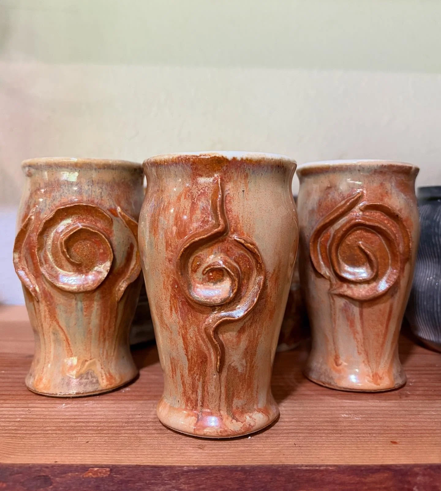 Swirly whirly cups!