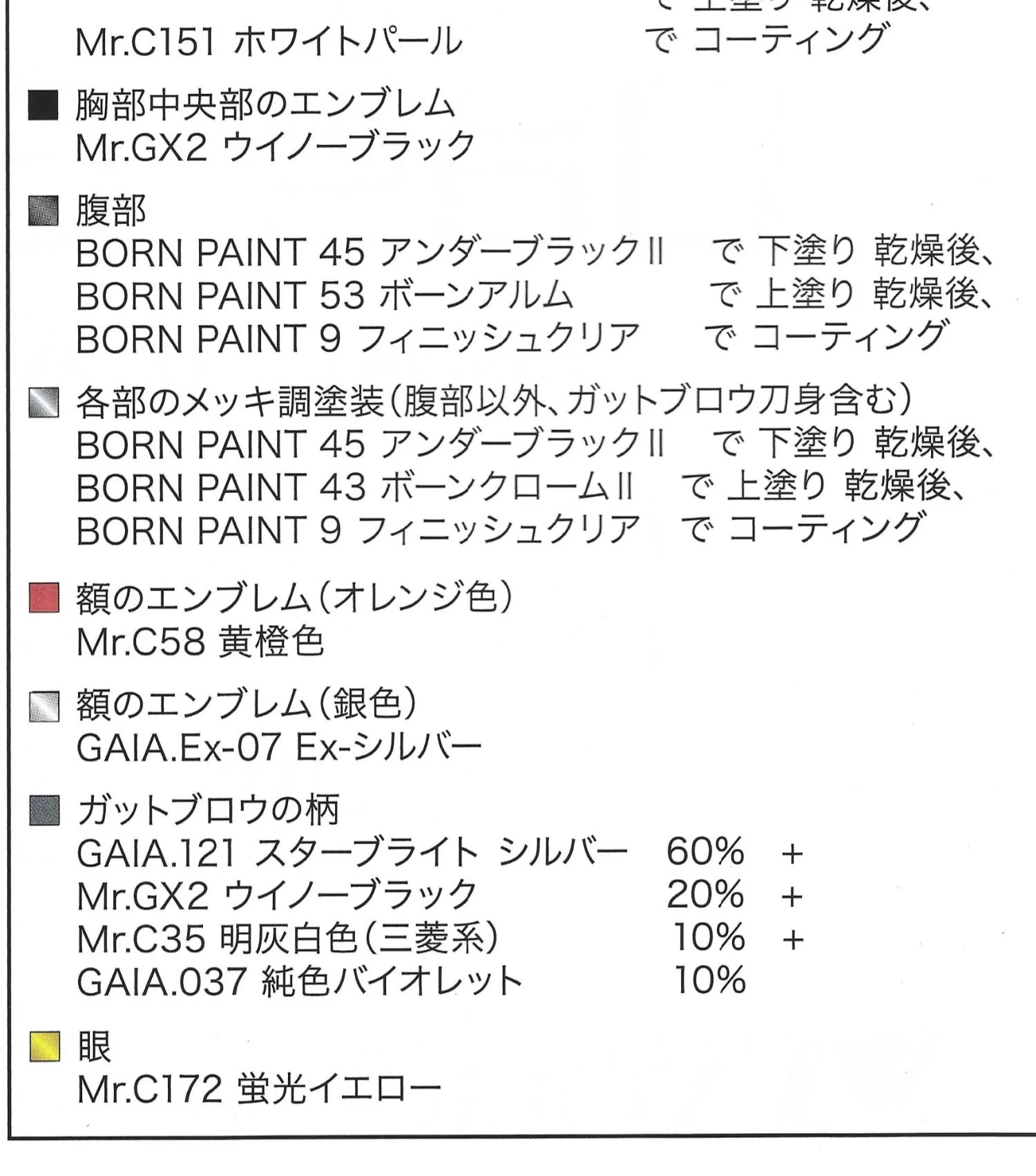 Volks FSS 1/72 Das ghost Color Guide2
