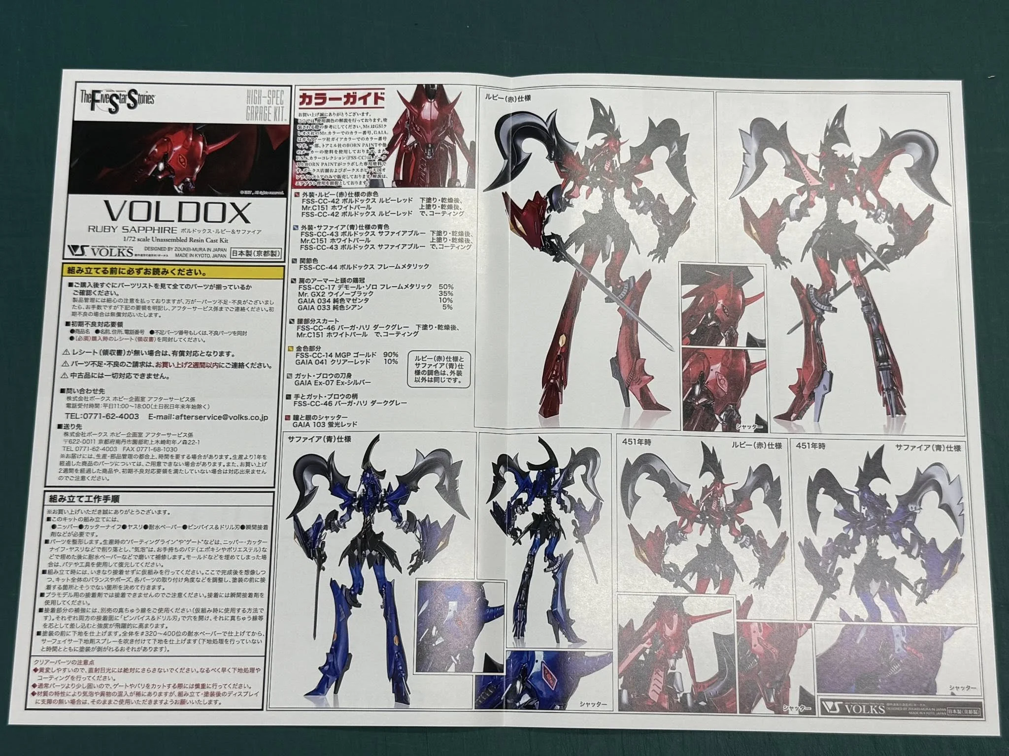 FSS 1/72 Voldox Ruby Sapphire