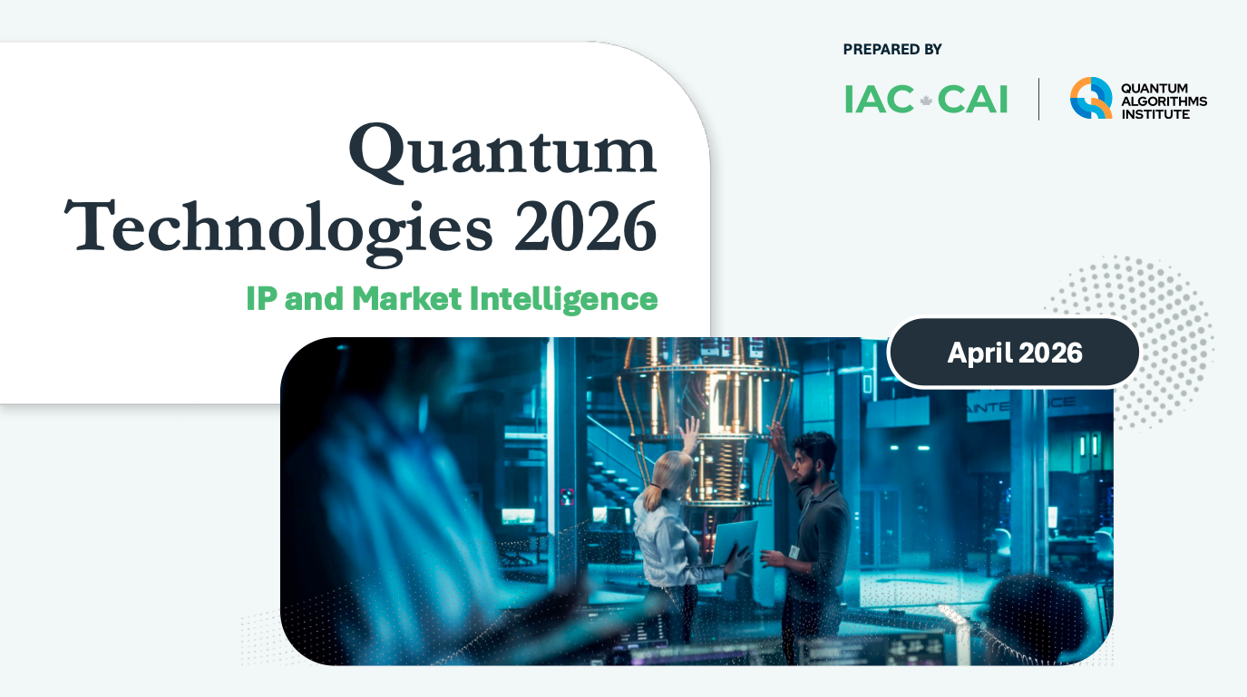 Quantum Technologies 2026 Report: IP and Market Intelligence