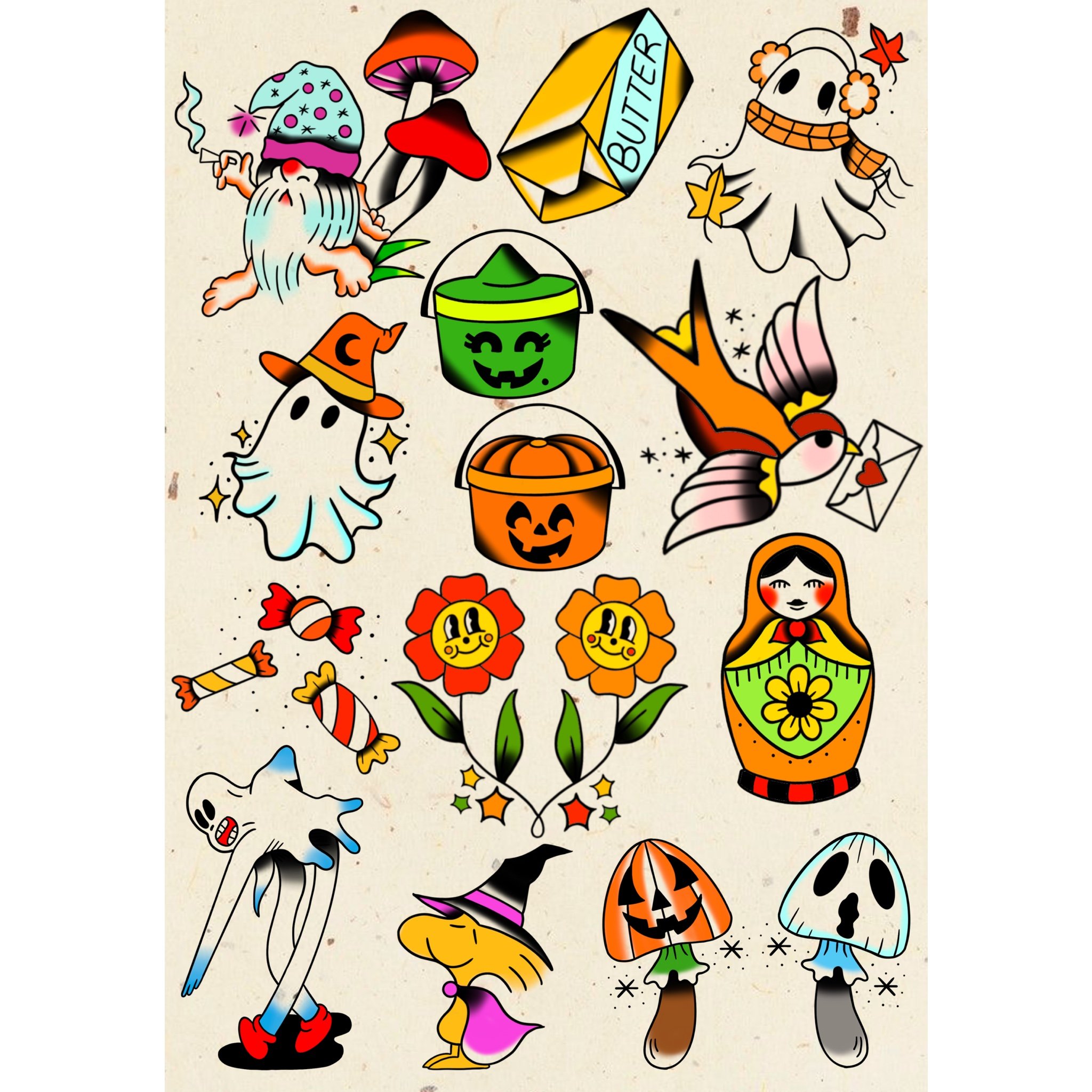 Repeatable Fall/Halloween Flash