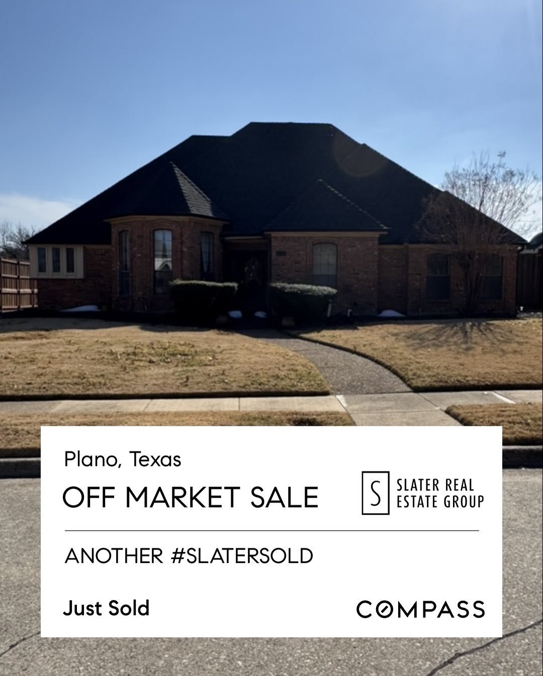 ✨ SOLD OFF MARKET! ✨

A big congratulations to SREG team member Joe Segovia for getting this property in Plano, TX sold off market! 🎉

Even more exciting &mdash; our delightful seller is officially on to her next chapter, and we couldn&rsquo;t be ha