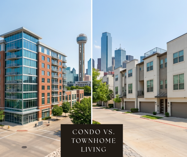 Condo vs. Townhome Living in Dallas
