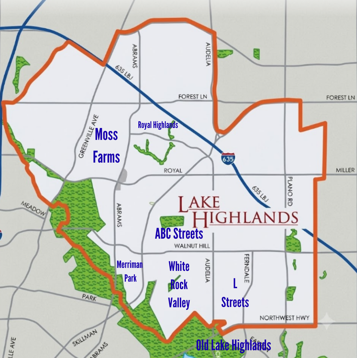 A Guide to Lake Highlands Neighborhoods: From the L Streets to Moss Farm