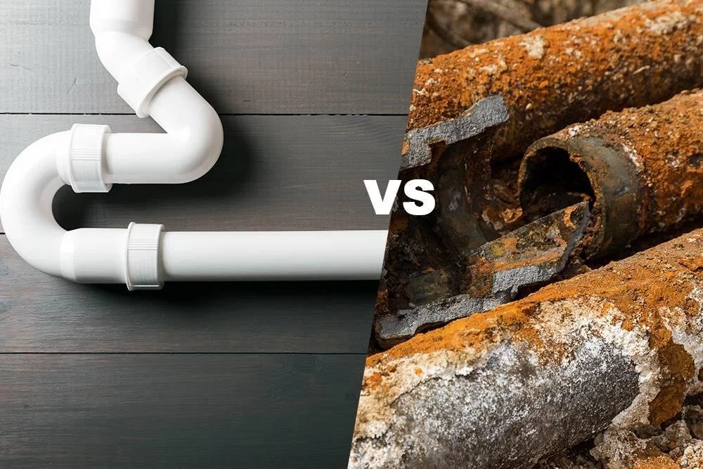 Cast Iron vs. PVC Pipes