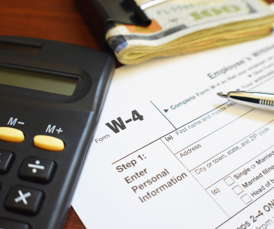 Tax Withholding Form