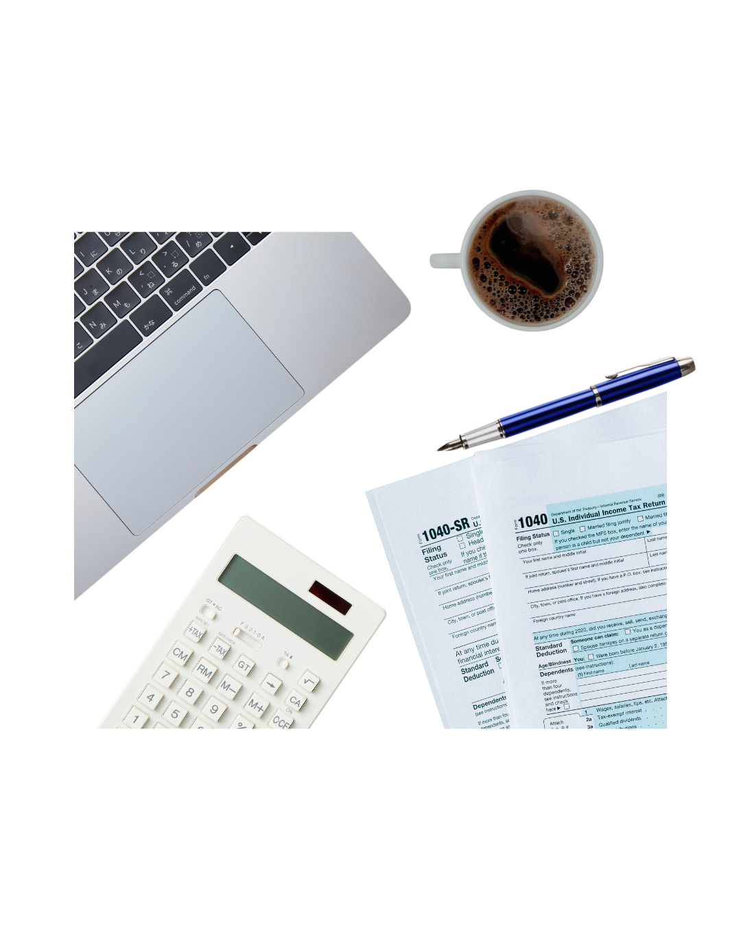 Two men in business attire pointing at a wall filled with words related to taxes, including 'TAXES', 'TAXPAYER', 'INCOME', and 'GOVERNMENT'.