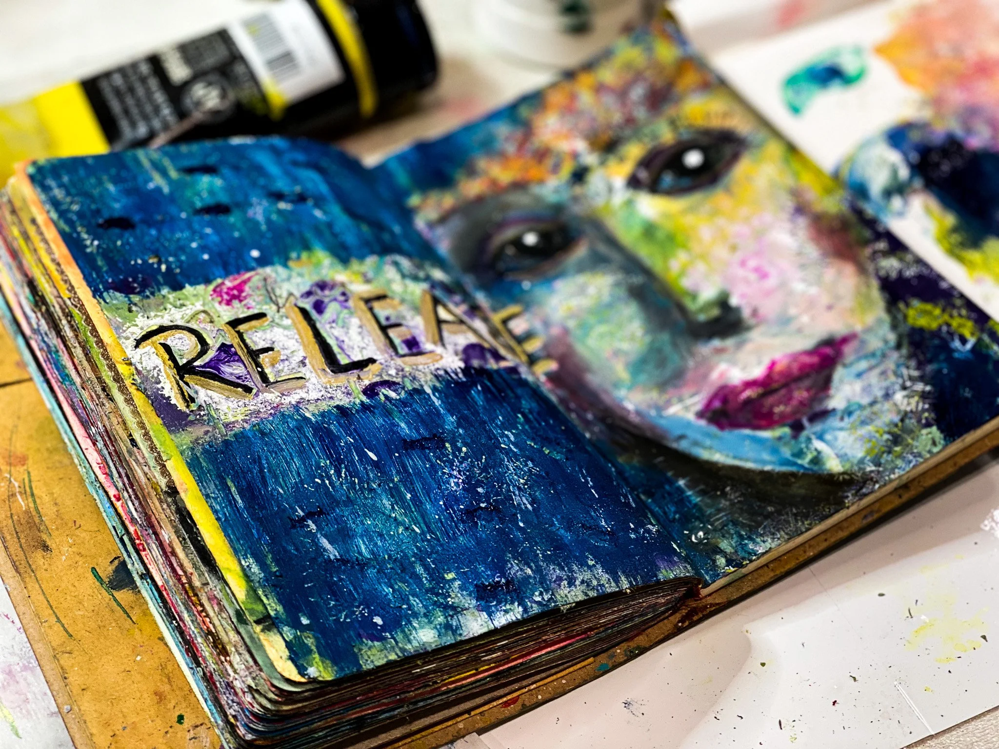 Release: A Journal Page — An hour of watching a journal page become something neither of us planned.