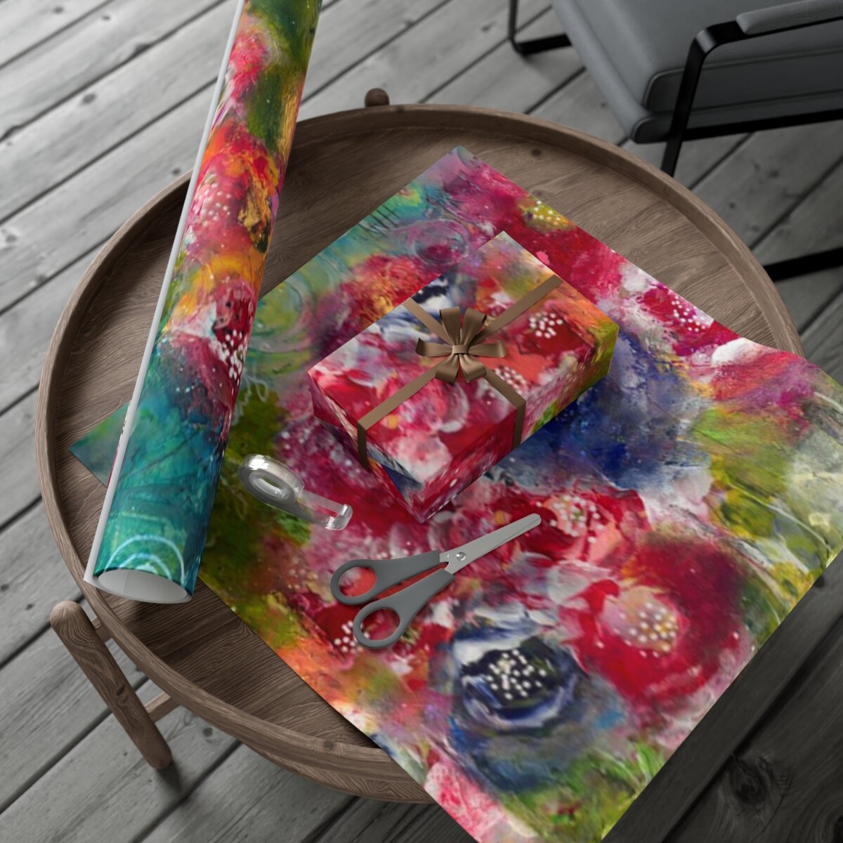 Floral Gift Wrap Papers