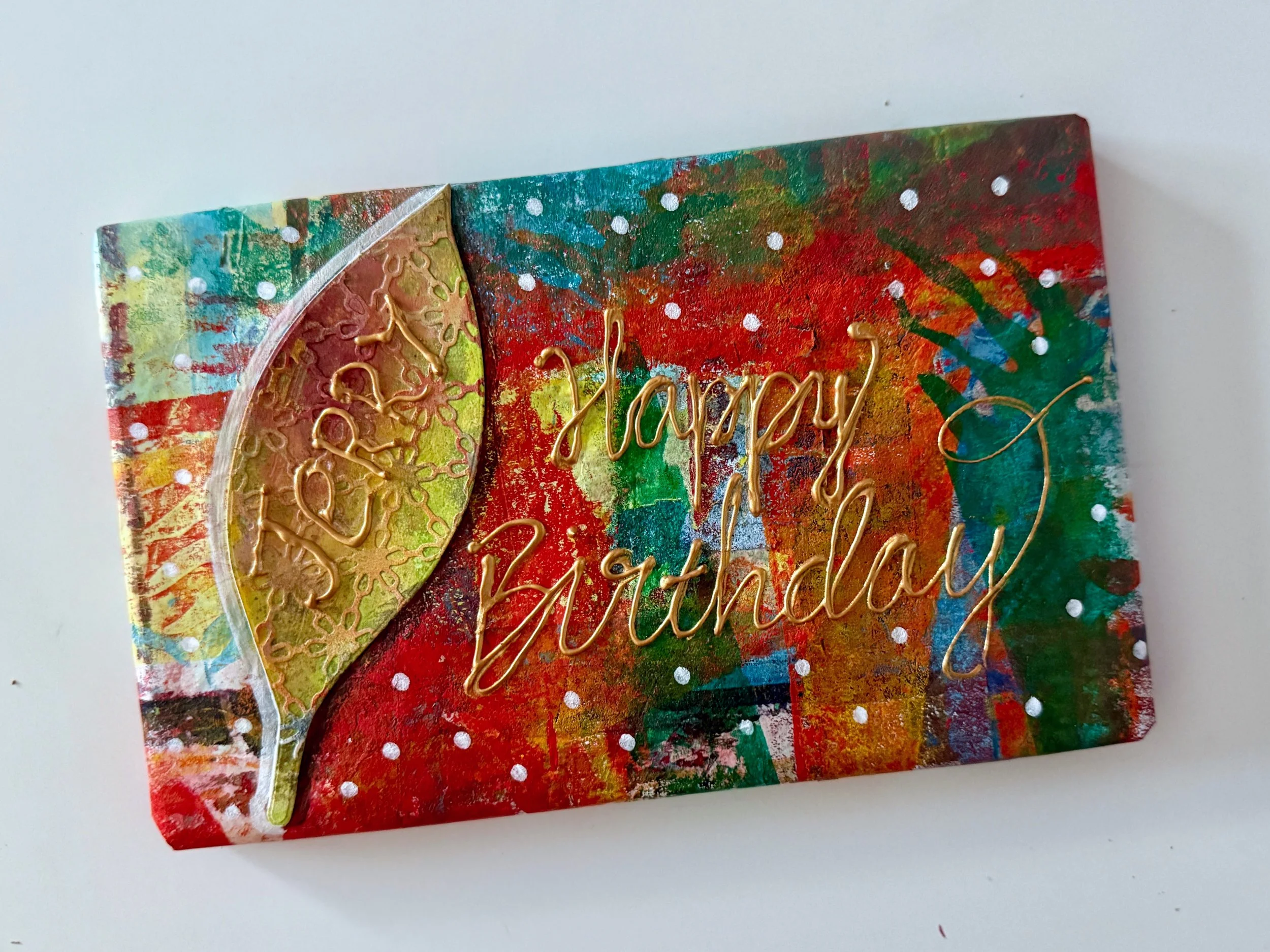 A Fast Way to Use Your Brayer Sheets