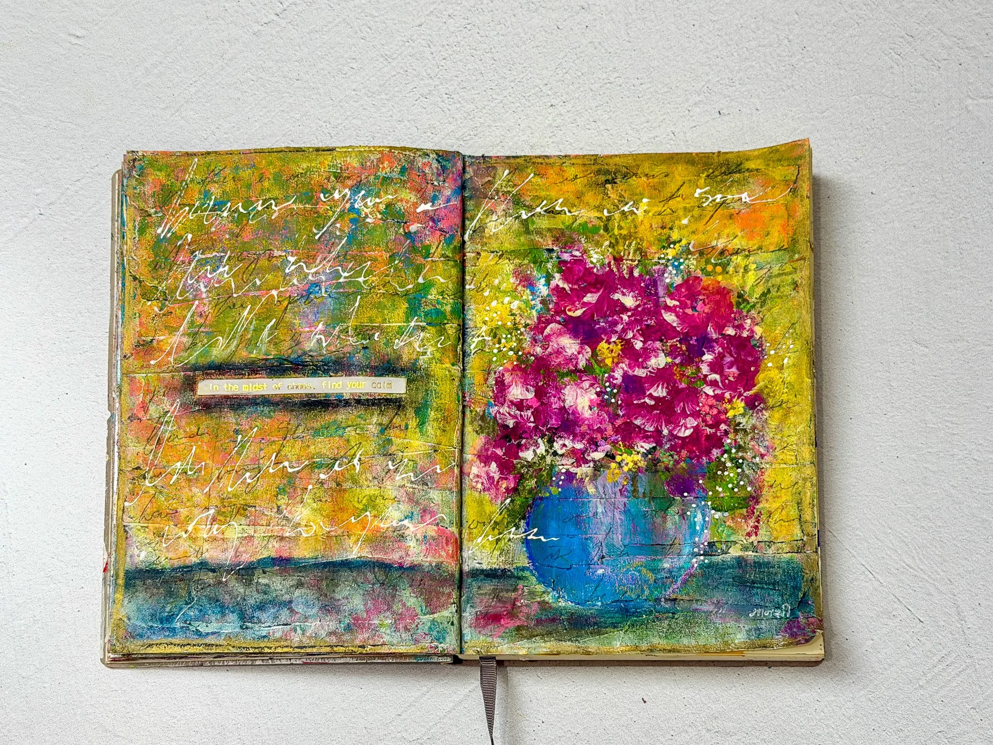 When the Painting Knows Before You Do