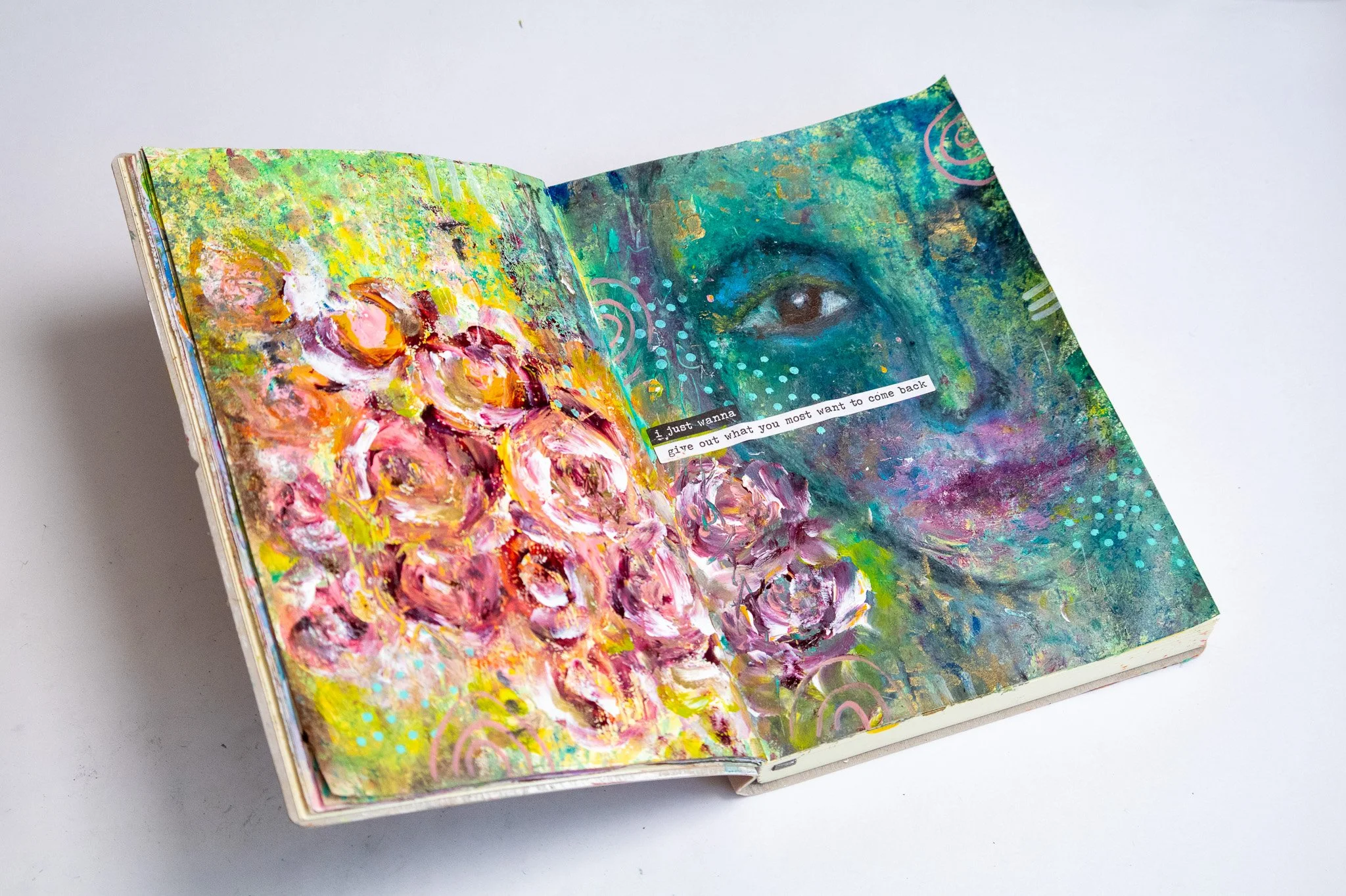 Surrender: A Journal Page. There’s no right way. No outcome to reach. This is where we follow what’s already in front of us. $12