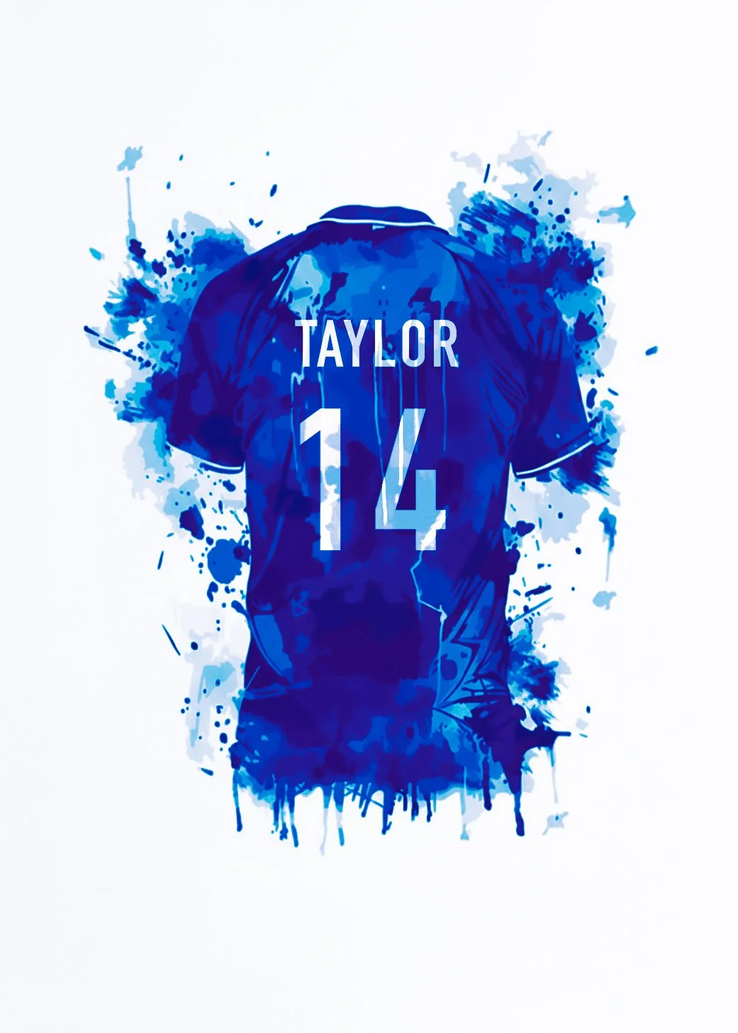 Custom Football Shirt Art