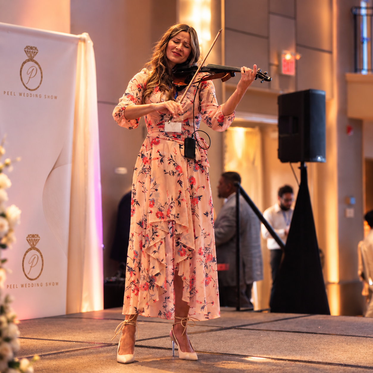 Passionate Violinist at the Wedding Show.png