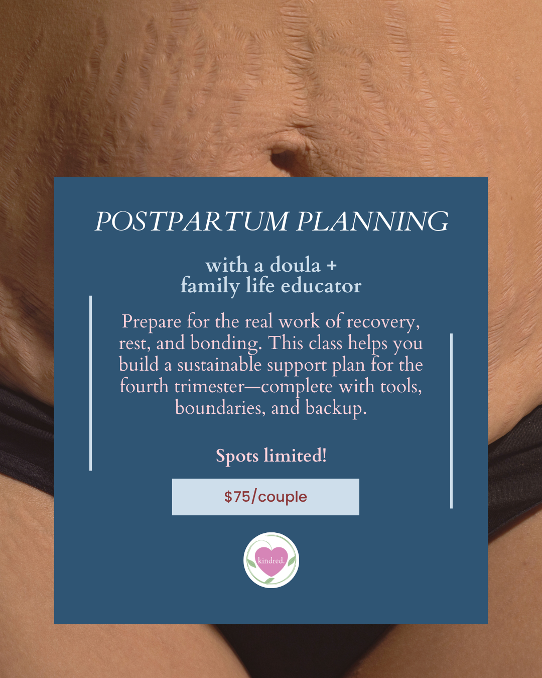 Postpartum Planning (May 2nd)