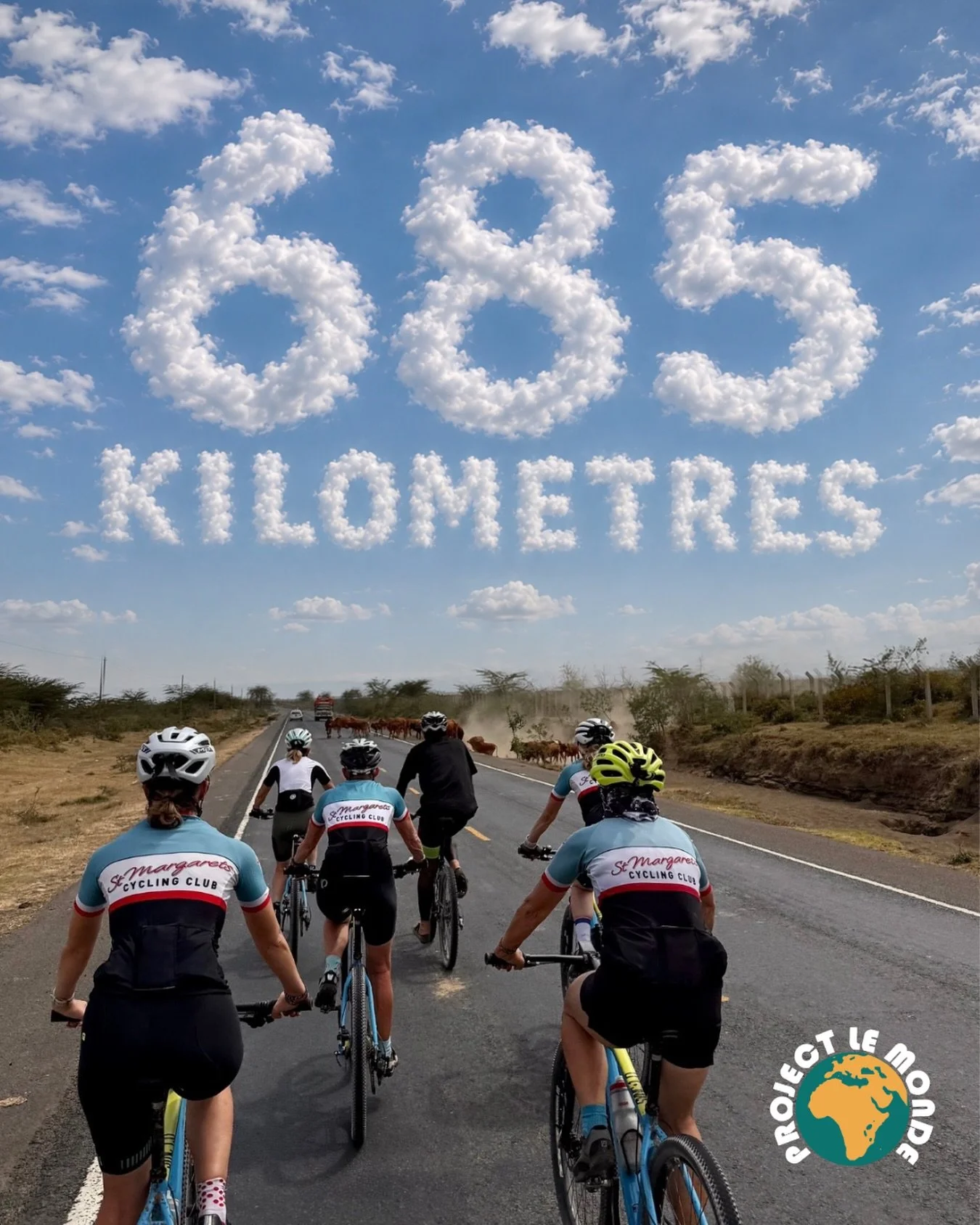 685.4km. Uganda to Kenya by bike. 🚴&zwj;♂️

So far, we&rsquo;ve raised &pound;6,602. Thank you to everyone who has donated and supported us along the way. Every mile has been worth it.

#ugandatokenya #charitycycle #projectlemonde #cyclingafrica #fu