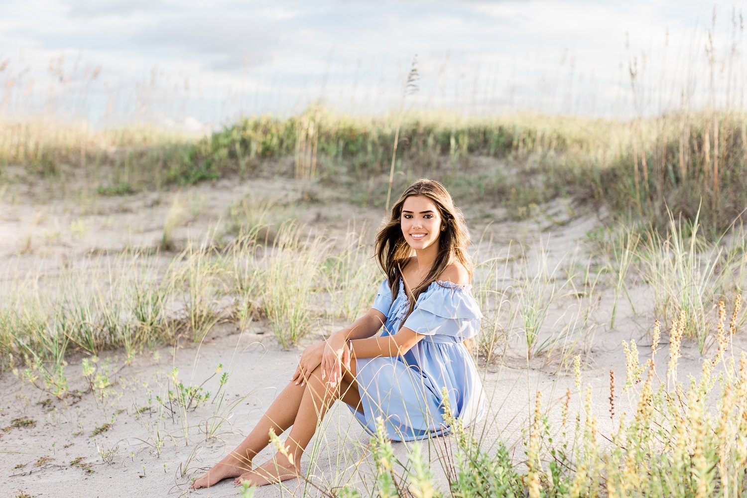 Nease high school senior girl picture ideas at the beach