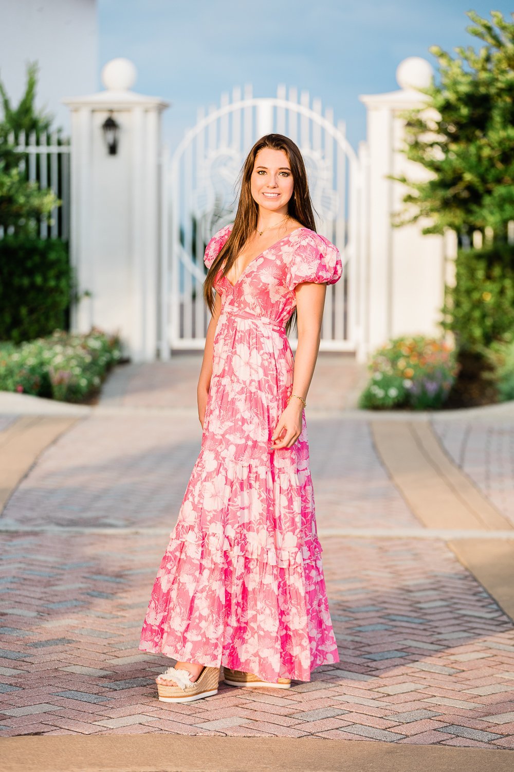 Sunset picture ideas from luxury senior session in Ponte Vedra, FL