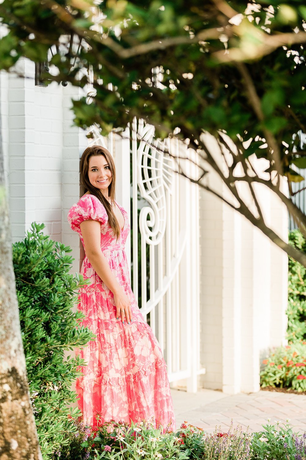 Creative pictures from senior session in Ponte Vedra Inn &amp; Club
