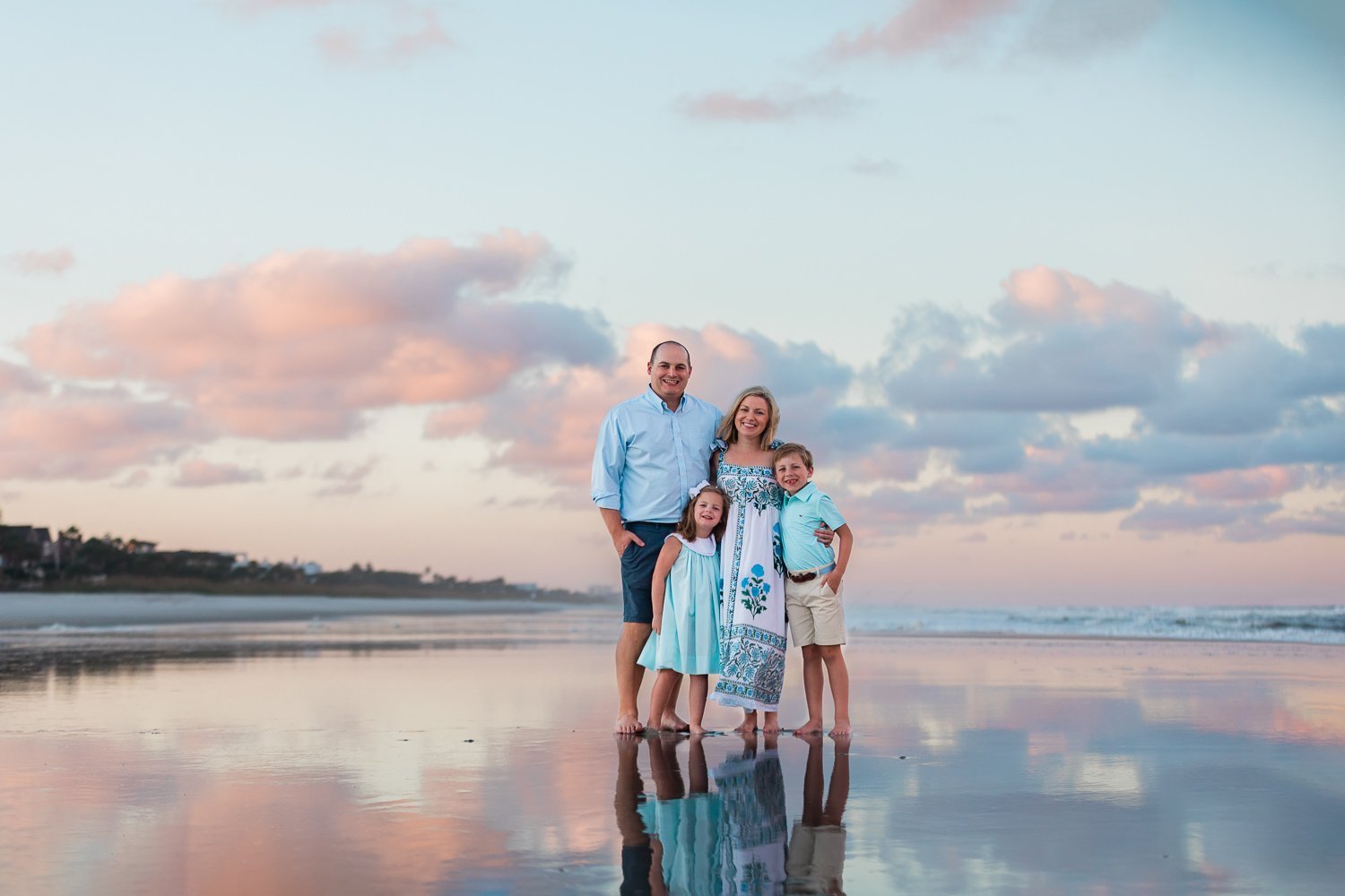 best sunset family picture ideas in Ponte Vedra fl