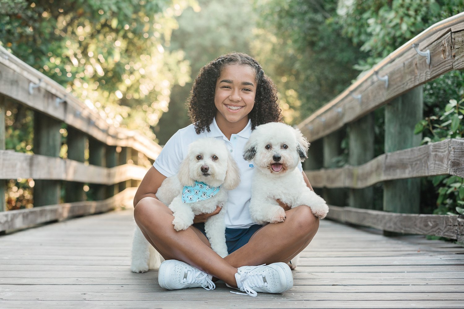 sweet 16 pictures with pets in Hanna Park fl