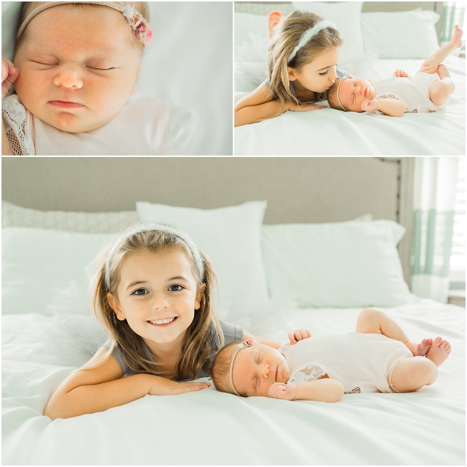 sibling posing ideas for newborn session