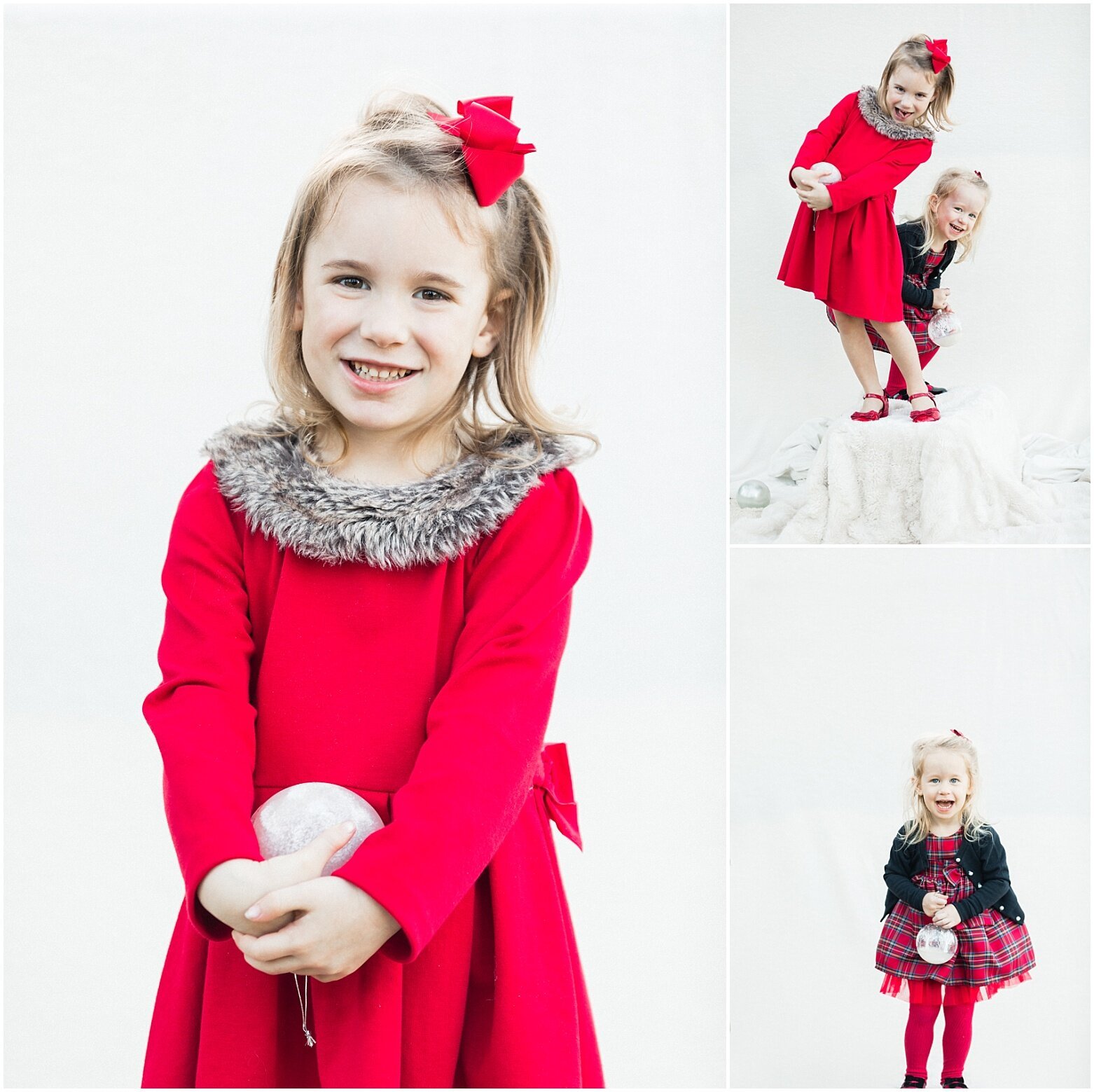 Sibling Holiday and Christmas pictures in Nocatee