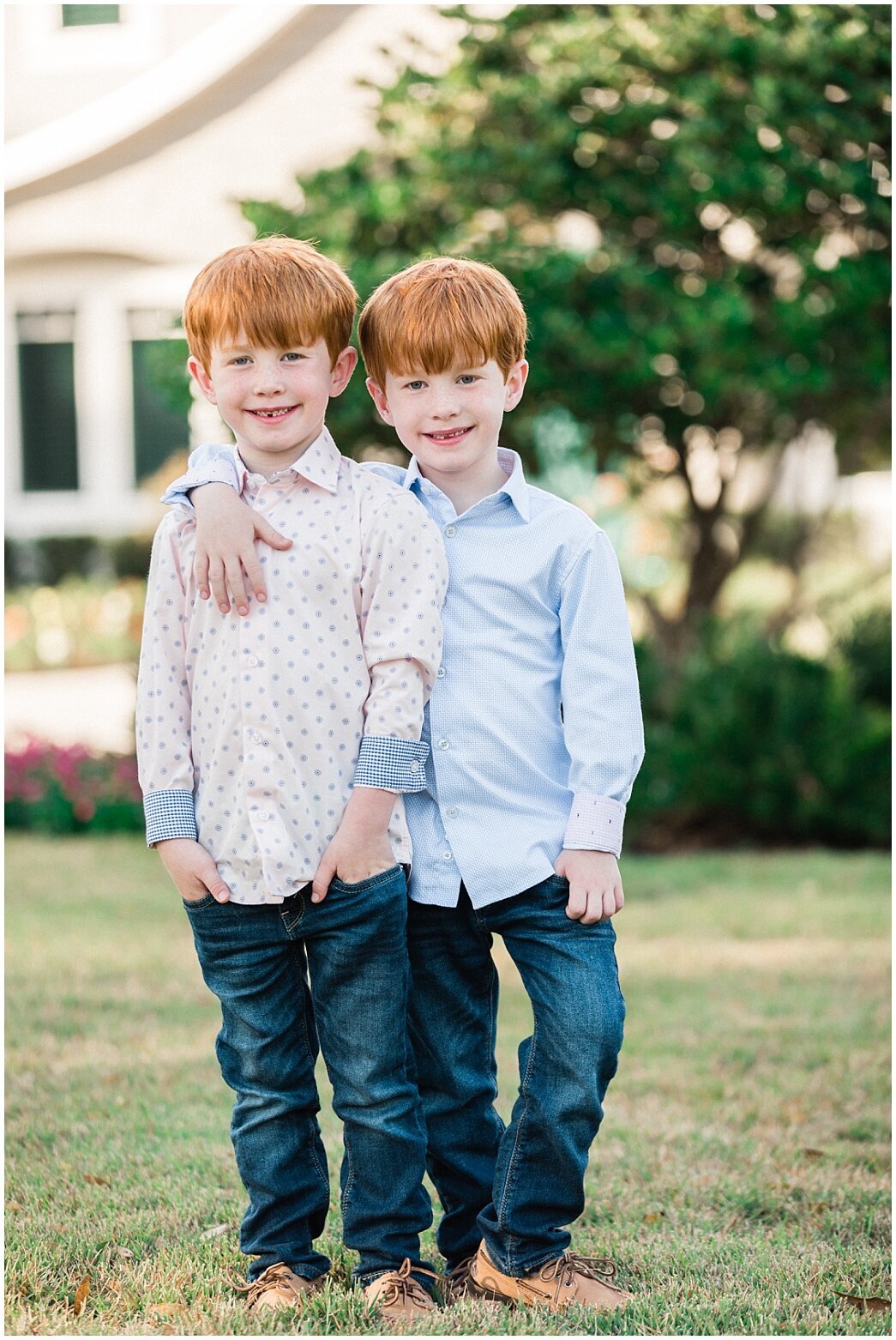 twin boys photo ideas