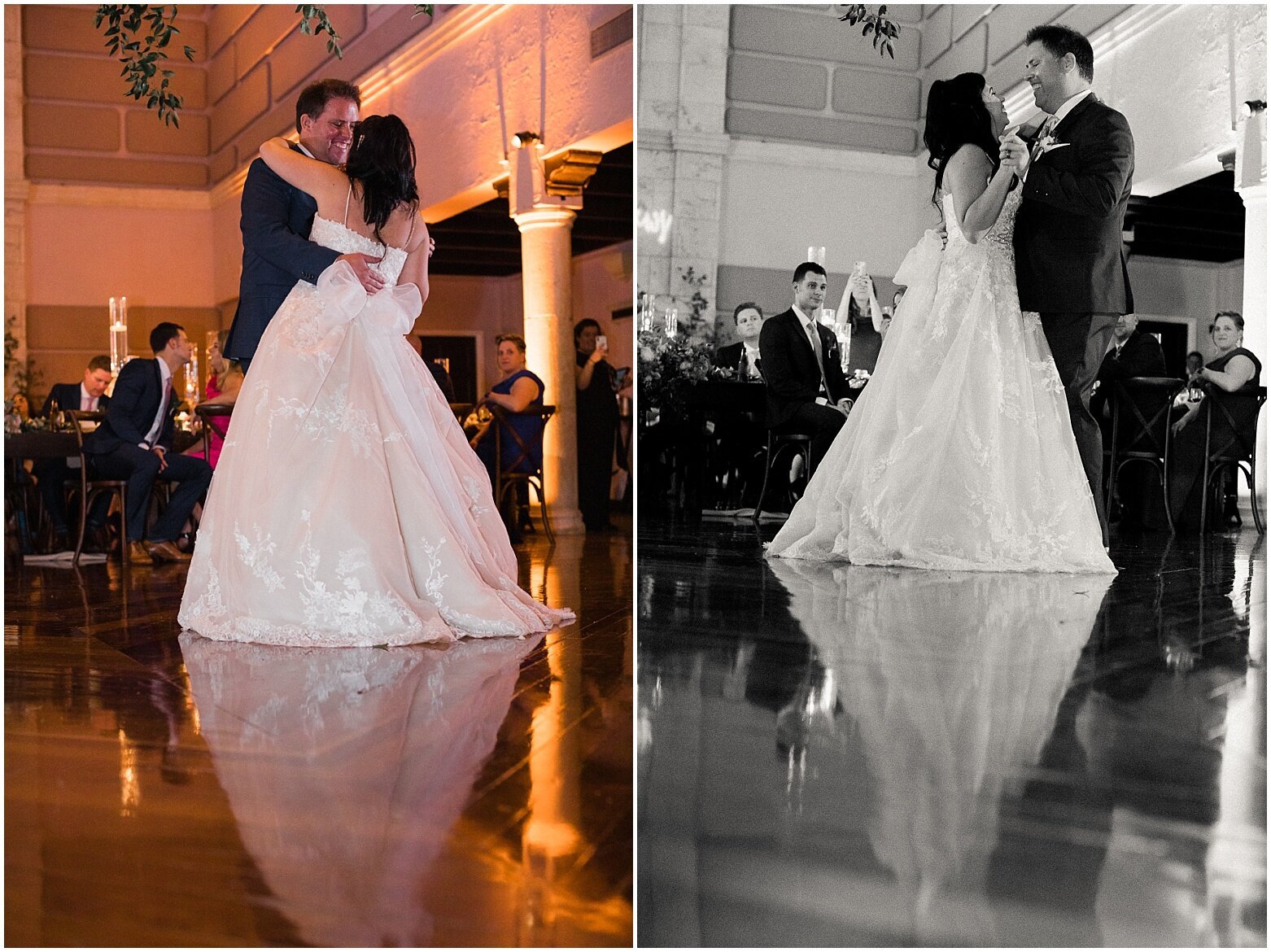 first dance during the wedding