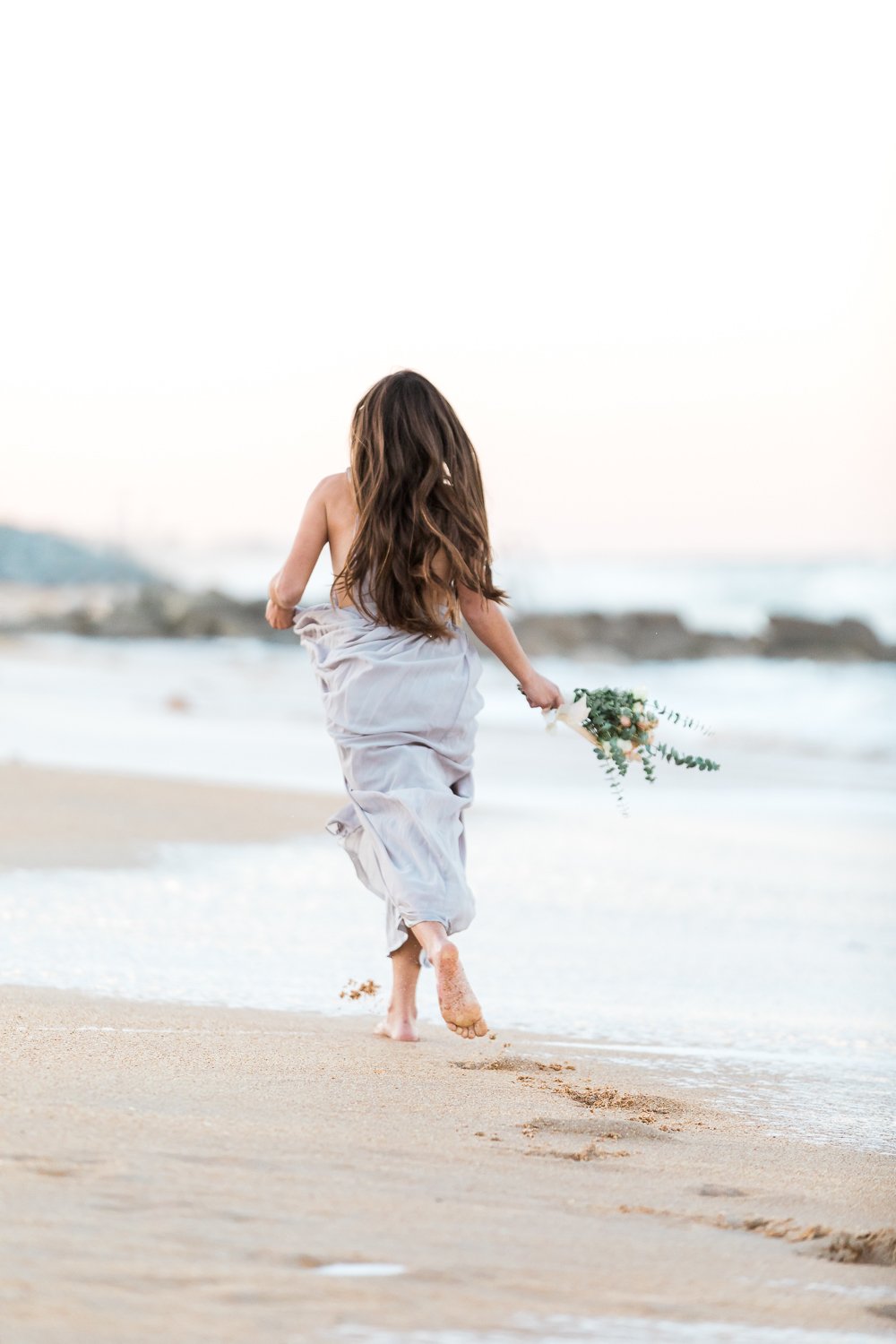 Sunset high school senior picture ideas at the beach