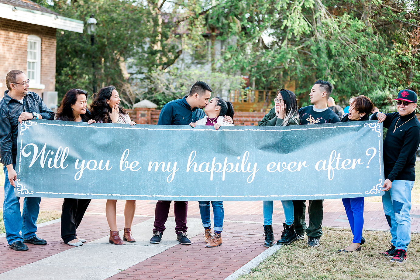 surprise proposal sign