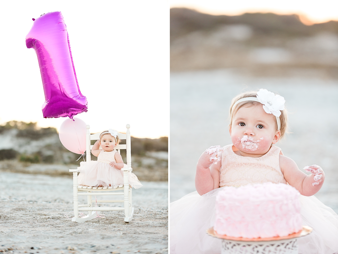 first birthday cake smash photos in jacksonville fl