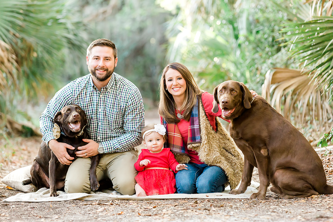 family photos in hanna park. Jacksonville and Ponte Vedra family photographer