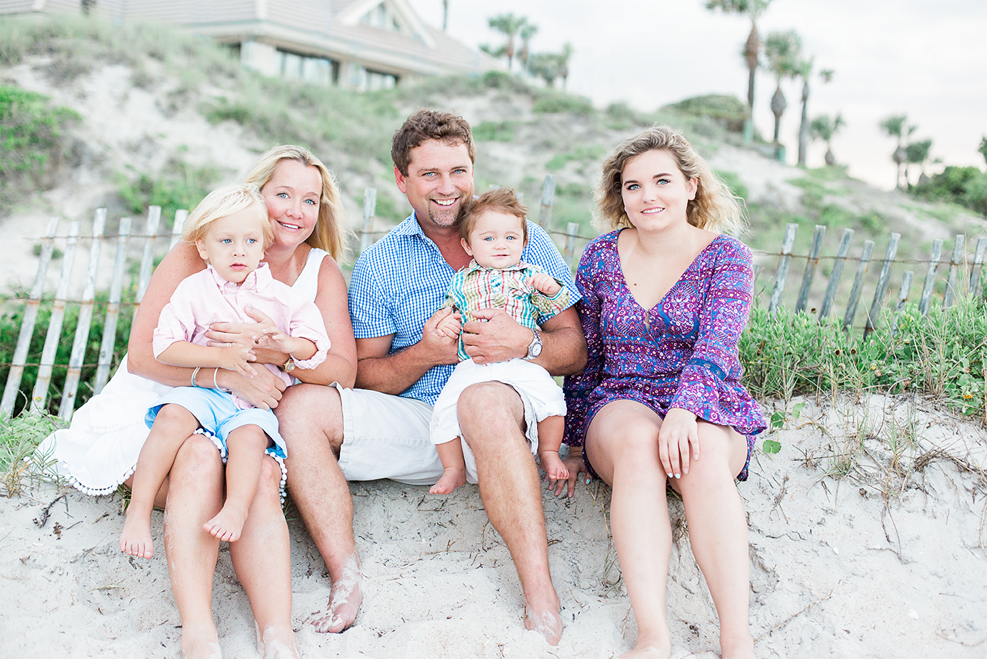 Family beach photography session in Ponte Vedra Beach.